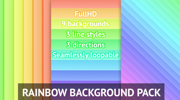 Rainbow Background Pack Rainbow Background Pack