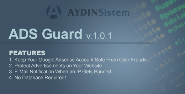 ADS Guard with jQuery Plugin ADS Guard with jQuery Plugin