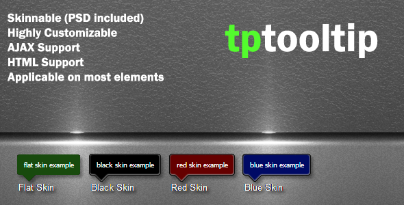 jQuery tpTooltip plugin jQuery tpTooltip plugin