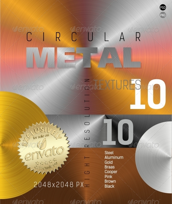Circular Metal Texture Circular Metal Texture