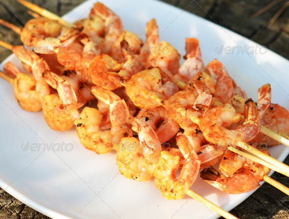 shrimp kebab