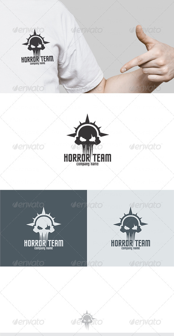 Horror Team Logo - Symbols Logo Templates