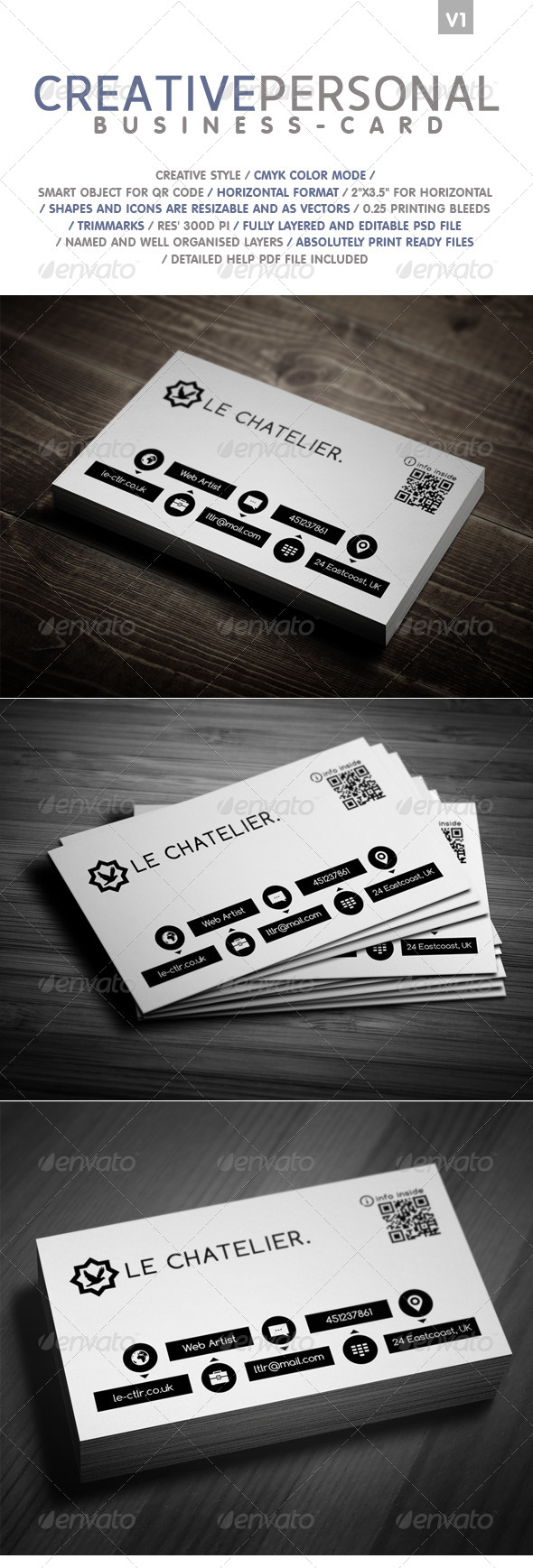 Creative Personal Business card Creative Personal Business card
