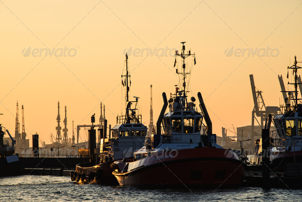 tugboats waiting