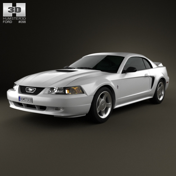 Ford Mustang GT coupe 1998 - 3DOcean Item for Sale