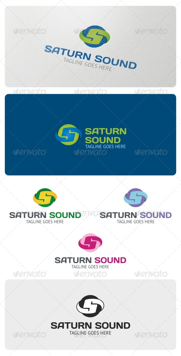 Saturn Sound Logo Template