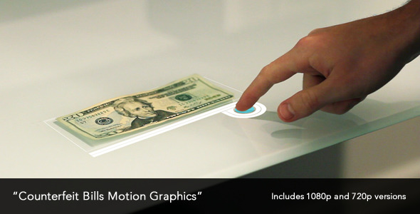Counterfeit Bills Motion Graphics Counterfeit Bills Motion Graphics