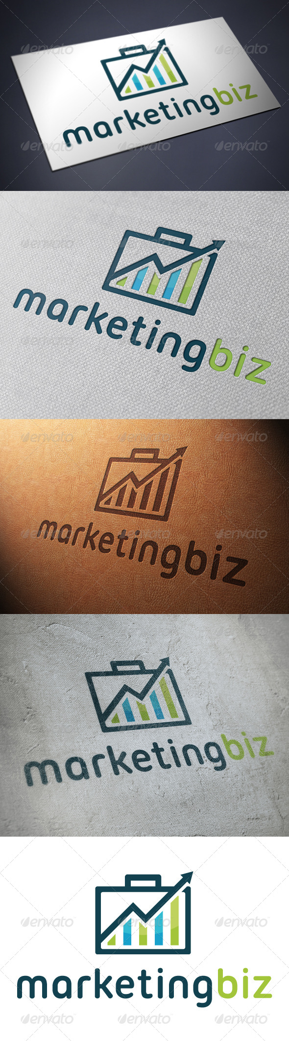 Marketing Business Logo Template - Objects Logo Templates