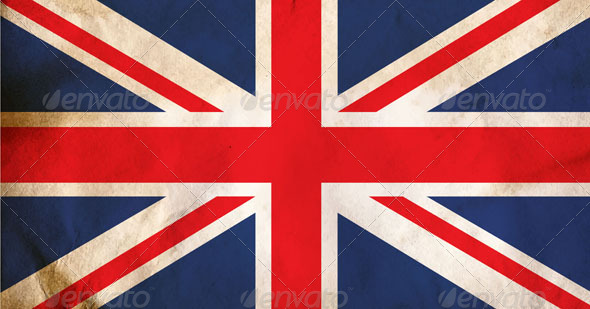 Grunge Dirty UK Flag