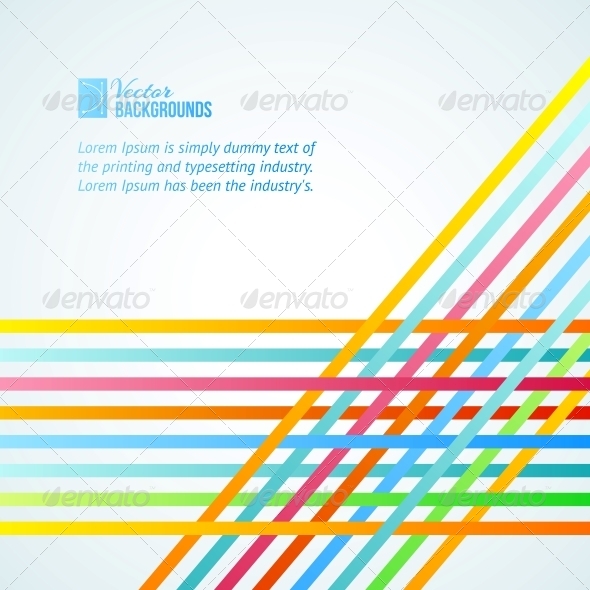 Rainbow Lines Background Rainbow Lines Background