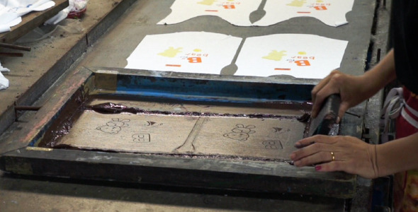 Manual Silk Screening Manual Silk Screening