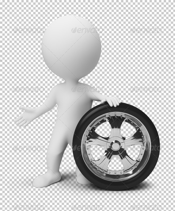 3D small people wheel 3D small people wheel