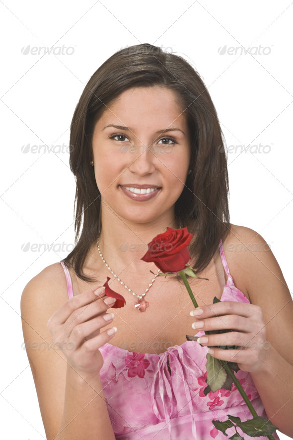 He loves me... - Stock Photo - Images