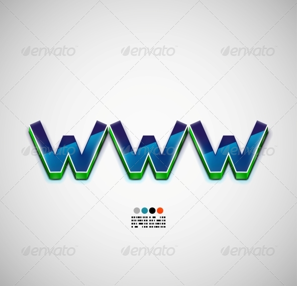 WWW Internet Vector Background WWW Internet Vector Background
