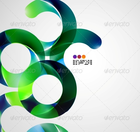 Colorful Abstract Swirl Background Colorful Abstract Swirl Background