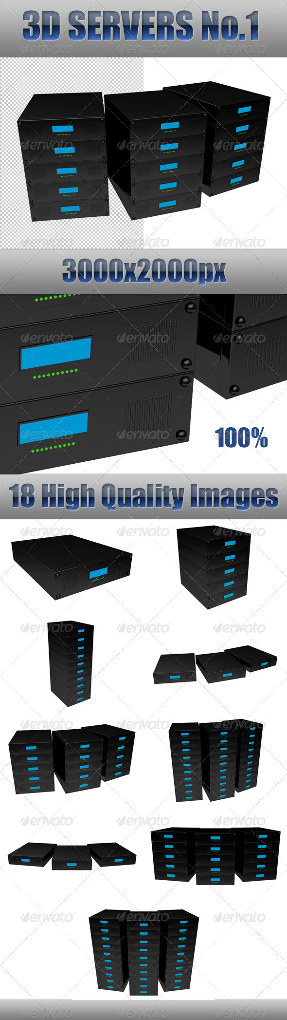 3D Servers No 1 3D Servers No 1
