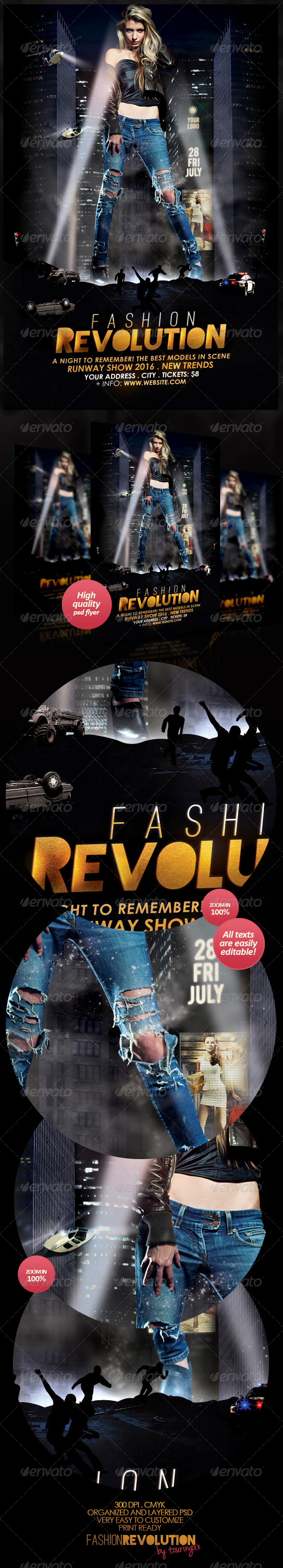 Fashion Revolution Flyer Template - Flyers Print Templates