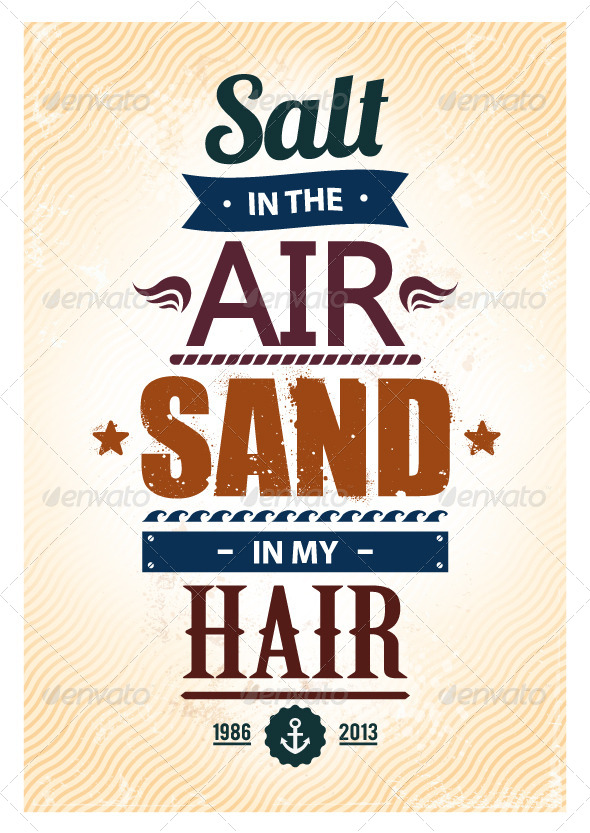 Summer Typography Summer Typography