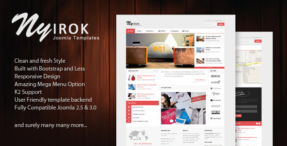 Nyirok - Responsive Portfolio & Business Templates