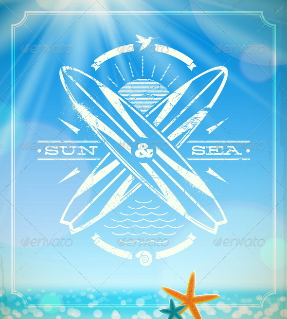 Vector Surfing Grunge Vintage Emblem Vector Surfing Grunge Vintage Emblem