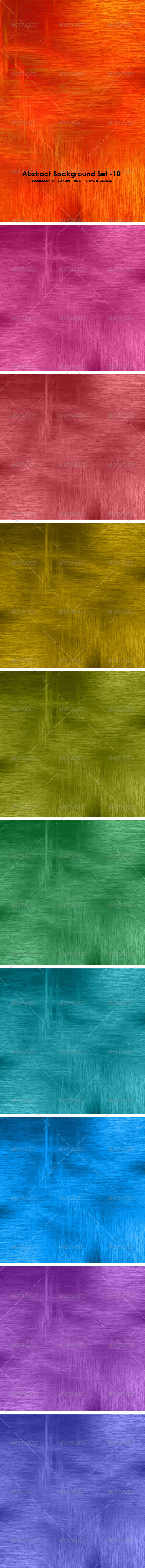 Abstract Background Set 10 - Abstract Backgrounds