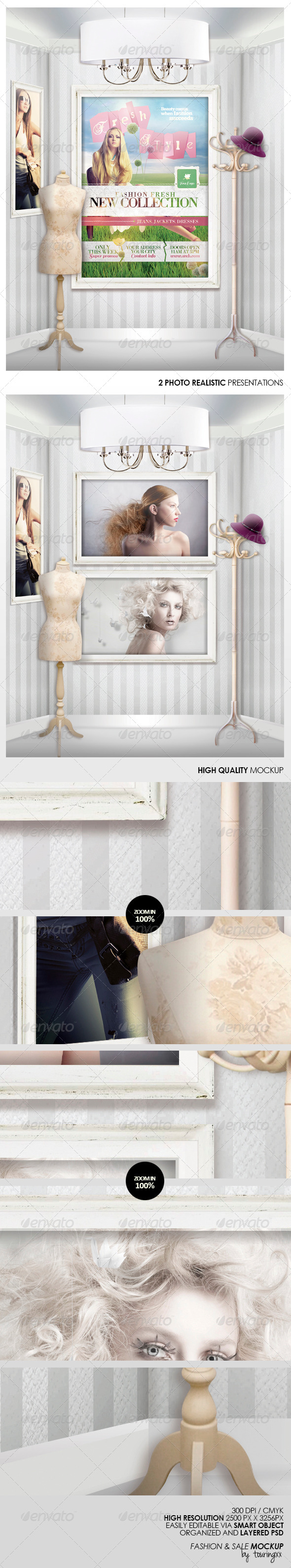 Fashion & Sale Mock-Up - Miscellaneous Print