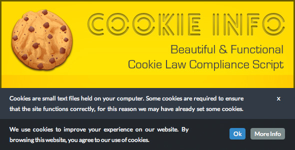 CookieInfo.js EU Cookie Law Compliance Script CookieInfo.js EU Cookie Law Compliance Script