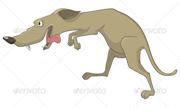 Cartoon Character Sly Dog Cartoon Character Sly Dog