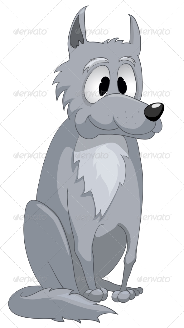 Cartoon Character Wolf Cartoon Character Wolf