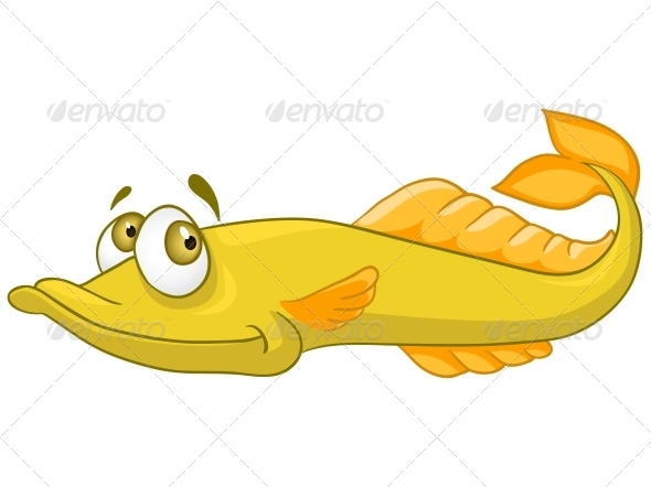 Cartoon Character Pike Cartoon Character Pike