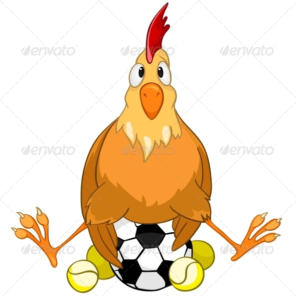 Cartoon Character Chicken Cartoon Character Chicken
