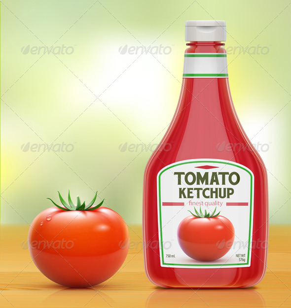 Ketchup Bottle Ketchup Bottle