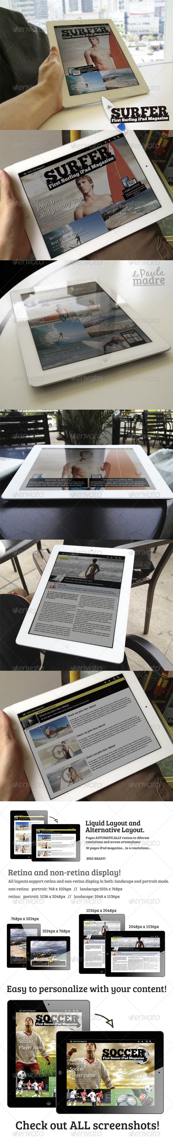GraphicRiver Exclusive Sports iPad Magazine in 4 Resolutions 4682117 GraphicRiver Exclusive Sports iPad Magazine in 4 Resolutions 4682117