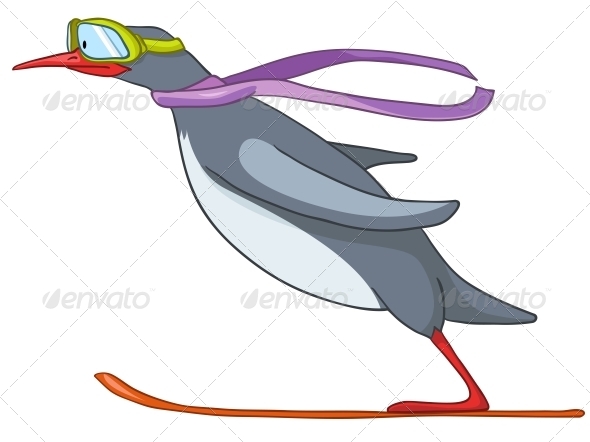 Cartoon Character Penguin Cartoon Character Penguin