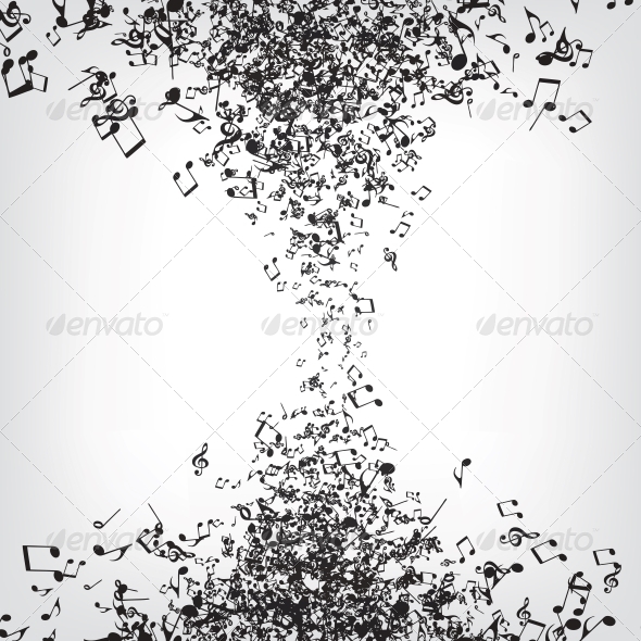 Music Notes Texture Music Notes Texture