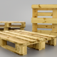 Low Poly Europallet Low Poly Europallet - 3DOcean Item for Sale