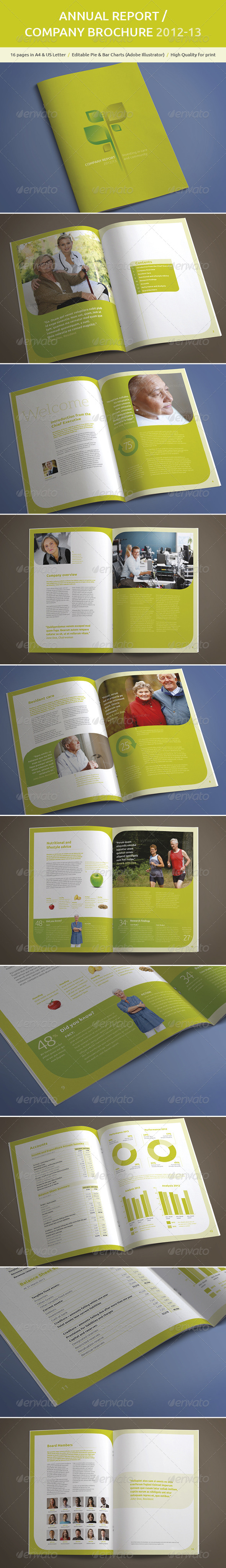 A4 Annual Report Company Brochure A4 Annual Report Company Brochure