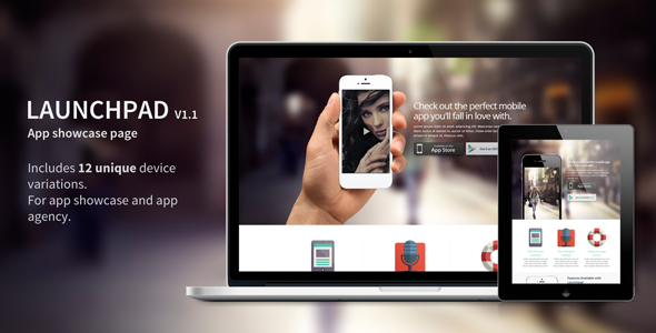 Launchpad Responsive App Landing Page Launchpad Responsive App Landing Page