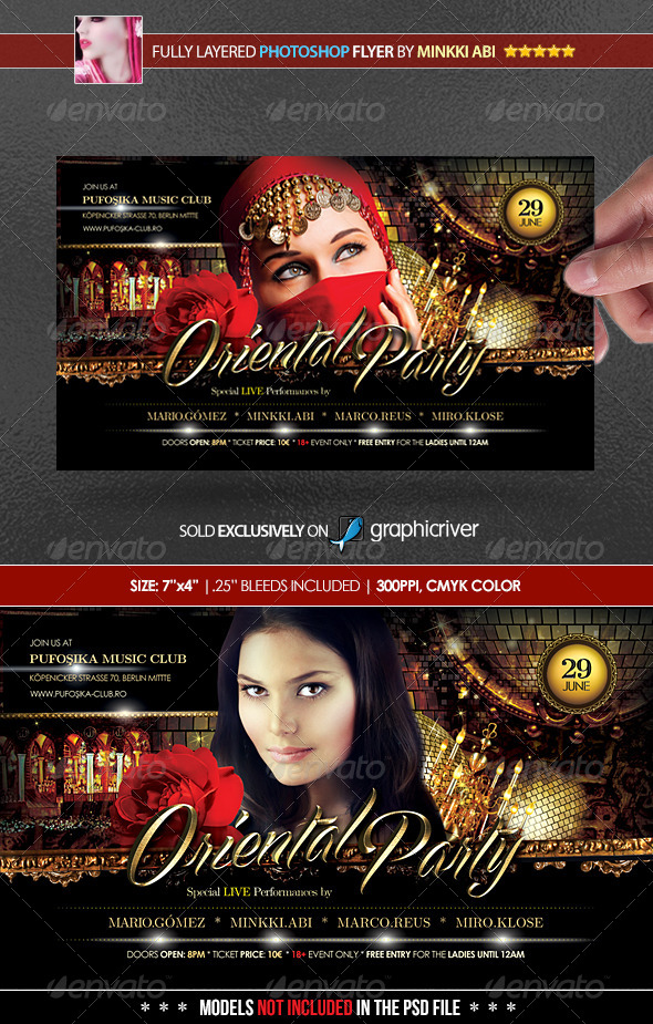 Oriental Party Poster/Flyer  GraphicRiver