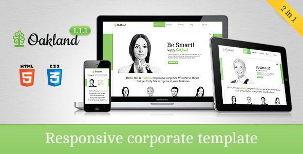 Oakland - Responsive Corporate HTML5 Template