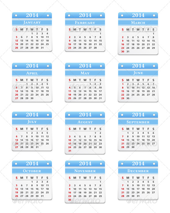 2014 Calendar