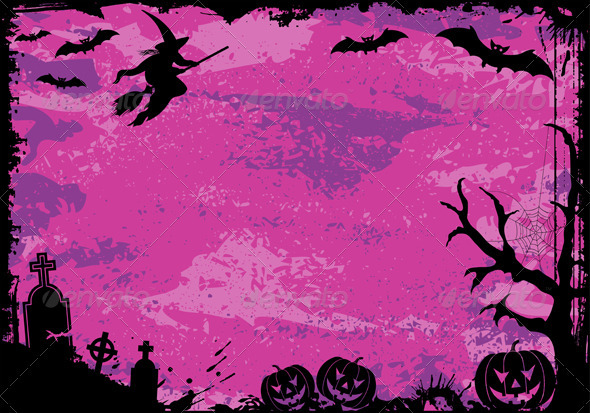 Halloween frame Halloween frame