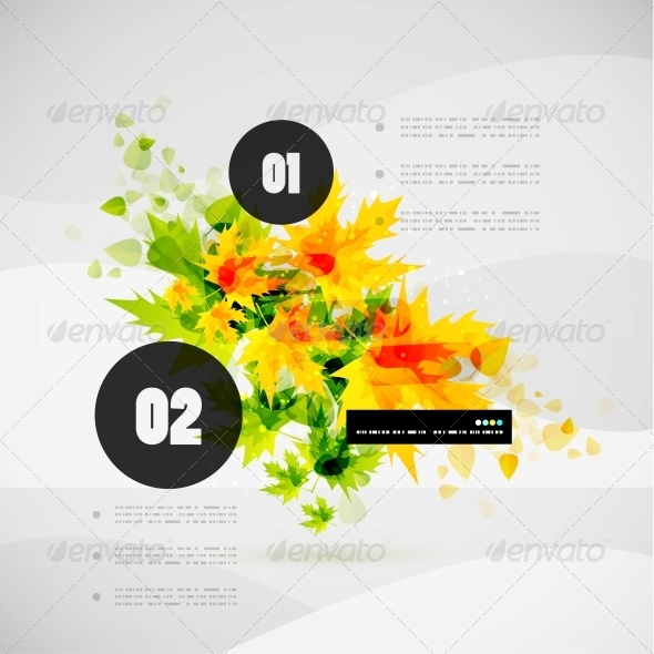 Leaf Nature Infographic Modern Template Leaf Nature Infographic Modern Template