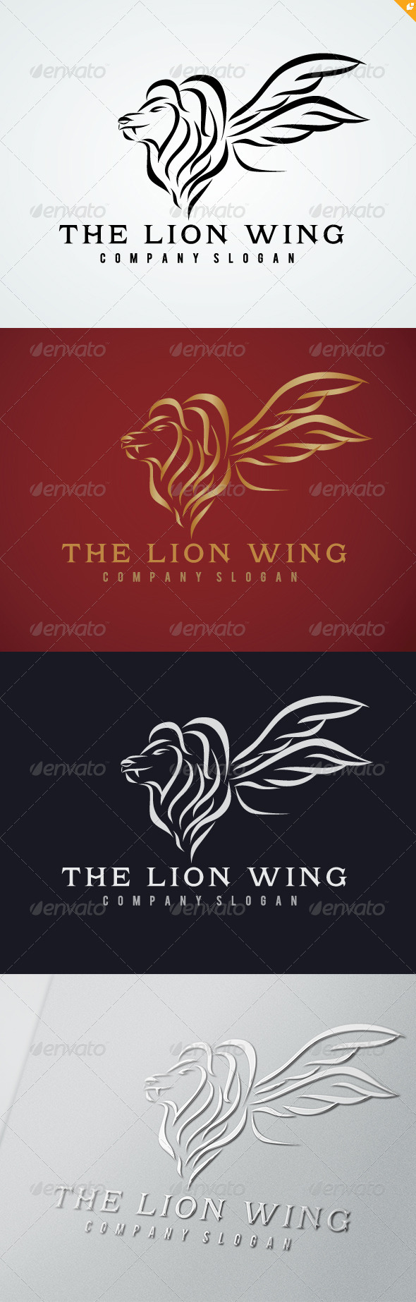 The Lion Wing Logo