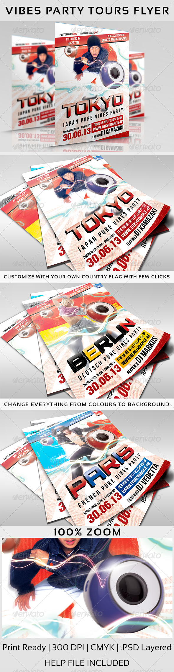 Vibes Party Tours Flyer Vibes Party Tours Flyer