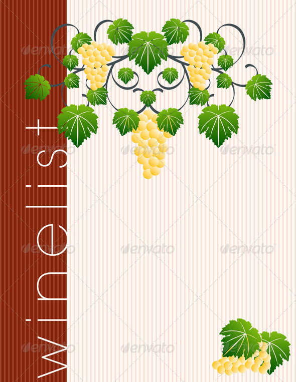 Vintage Menu Cover Design Vintage Menu Cover Design