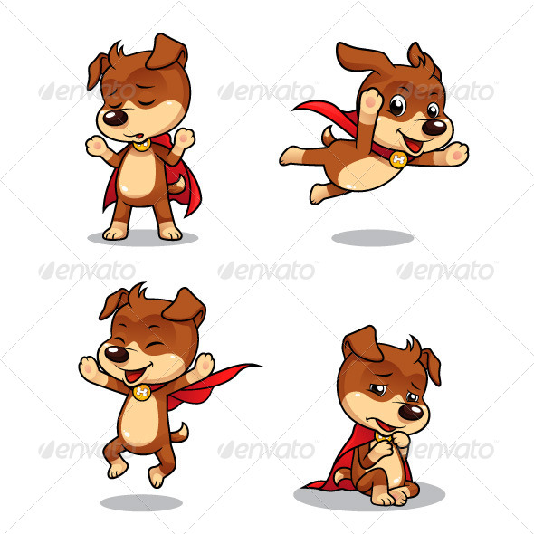 Superhero Puppy Dog 02