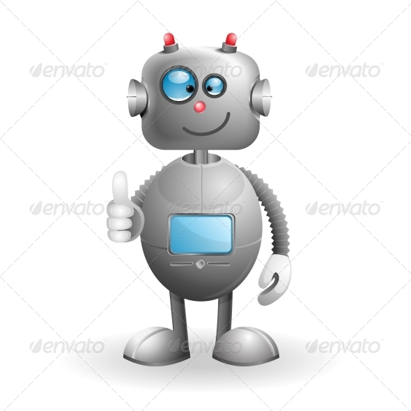 Cartoon Robot Cartoon Robot