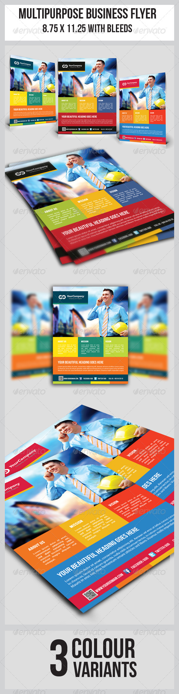 Multipurpose Business Flyer - Corporate Flyers