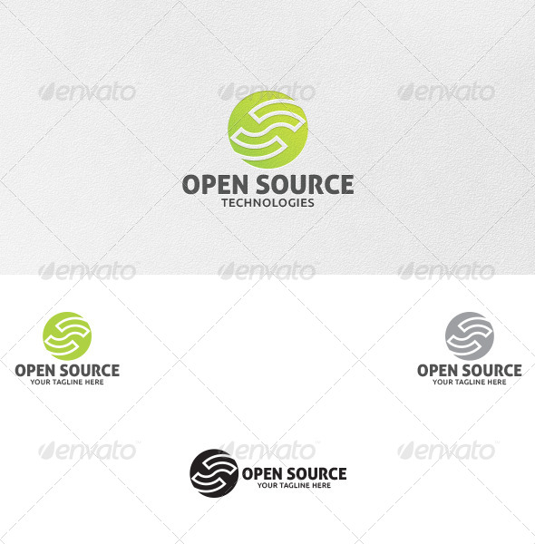 Open Source Logo Template Open Source Logo Template